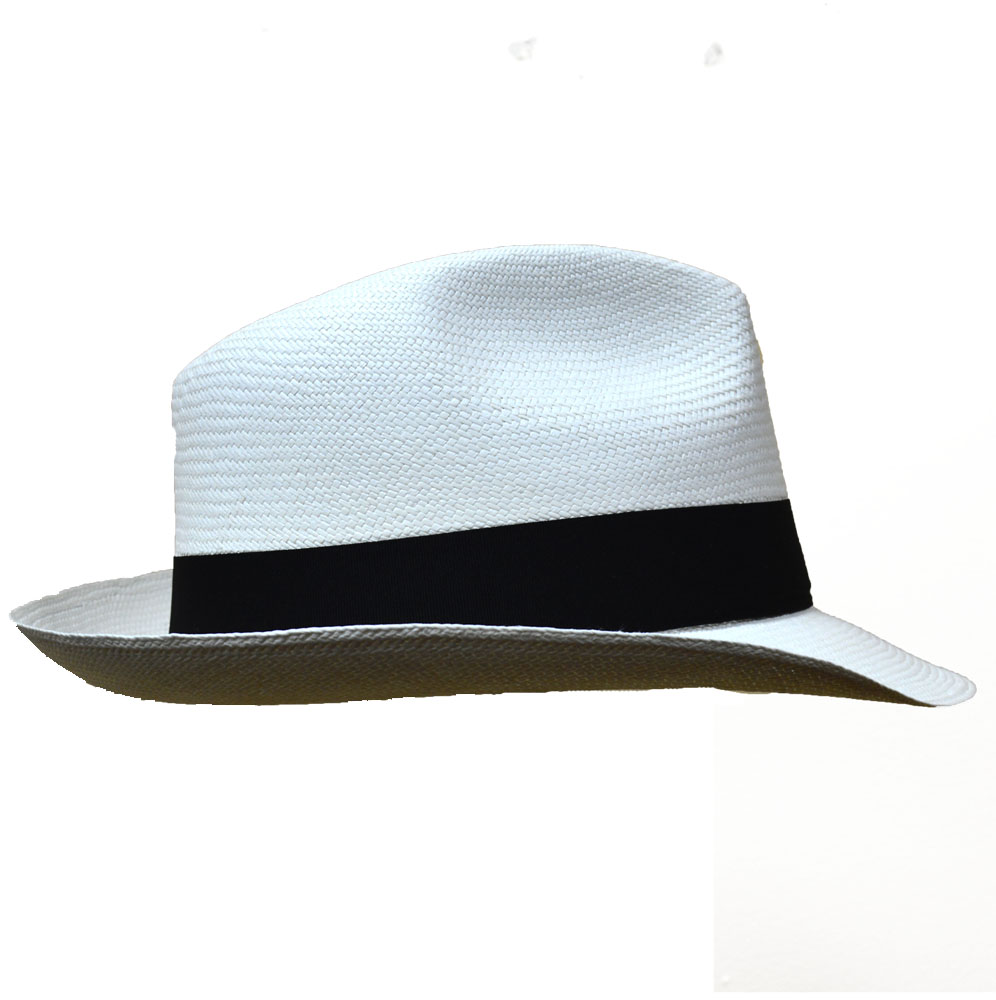 Mycubanstore item:P110 MyCubanStore Panama Fedora Hat, handmade in Ecuador