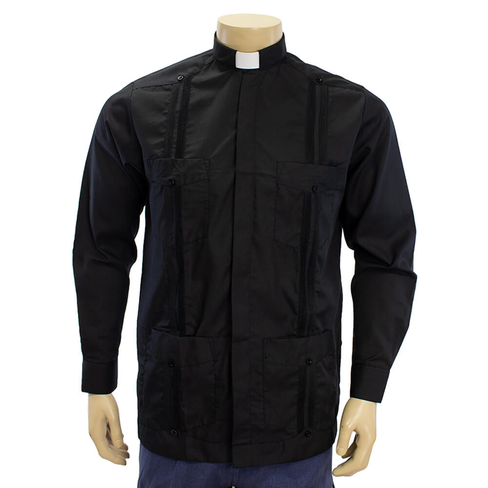 guayabera long sleeve shirt