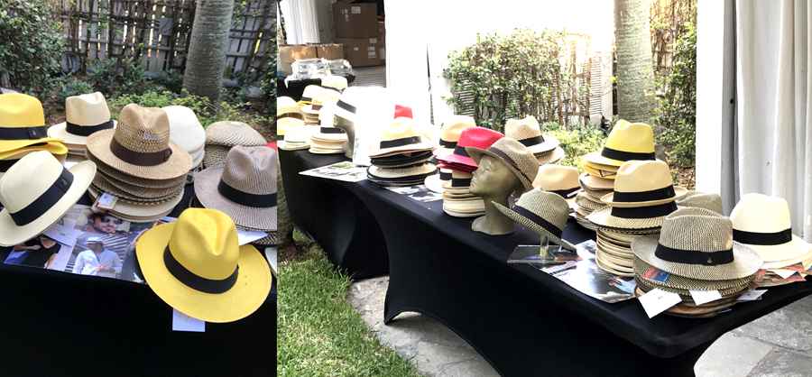 Panama Hat Corporate Pop up Store